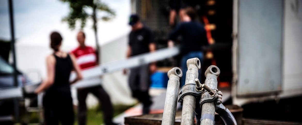 JUFA-Aufbautage & Mitarbeiter